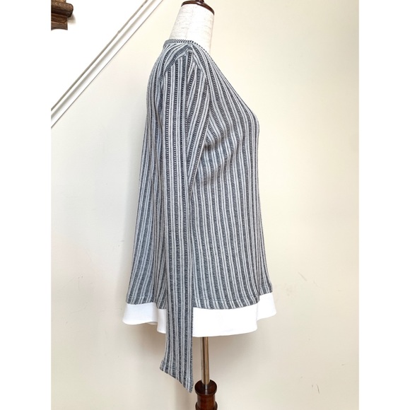 Zara striped “I Told You So” long sleeve top, S - Picture 5 of 15